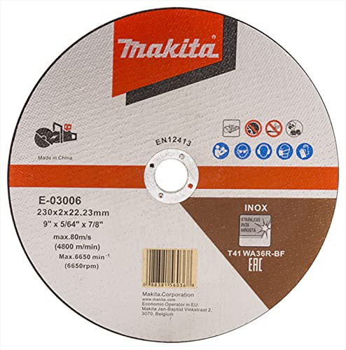 E-03006-25 Trennscheibe 230 x 22,23 x 2,0 mm Edelstahl 25 Stück