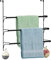 Over-the-Door Towel Rack - 3 Tier Hanging Expandable for Towels and Clothing - Black