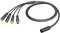 1T4 Kabel für Bafang BBS BBS01 BBS02 BBS-HD Mittelmotor Display Bremshebel Daumen Drosssel Wasserdichter Anschluss