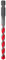 fischer 561642 D-U Hex Universal Drill Bit, 5mm, 5/50/100, for Brick/Wood/Tiles/Plastics/Steel/Concrete, Red/Silver