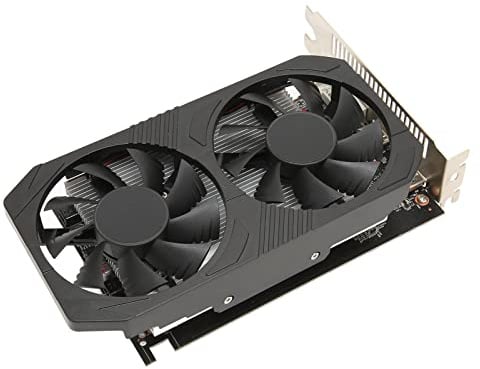 Bewinner 128-Bit-Grafikkarte, 4 GB GDDR5-Speicher, 60-Hz-Ausgang, 4K-PCI-Express-3.0-Gaming-Grafikkarte mit Zwei Lüftern, Unterstützung für DirectX 12, OpenGL 4.6, für 3D-CAD und CAM, Spiele