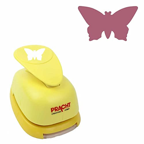 Pracht Creatives Hobby Motivstanzer groß Schmetterling 38 mm Motivlocher, Papierstanzer