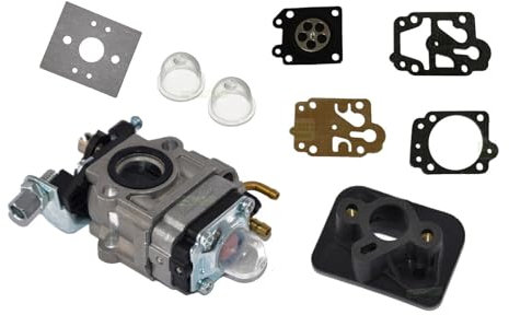 Carburador para desbrozadora Einhell Fuxtec Greencut GT Garden Heliotrade KraftMuller Outifrance ACING 43, 45, 50, 52, 58 CCM