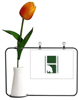 Hippo Weight River Mud Art Deco Fashion Tulpe Künstliche Blumenvase Dekoration Karte