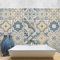 RE-COVERTILES - Autocollants Carrelage Salle de Bain et Cuisine 10 Pcs 20x20 cm - PS00199 Décoration Murale en carrelage mosaïque PVC imperméable Style Carreaux de Ciment Azulejos