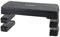 Tenzo-R Fitness Stepboard Stepper Steppbrett Workout 3 Stufen Schwarz 80x30cm