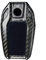 HIBEYO Smart Autoschlüssel Hülle passt für BMW 7er G11 G12 730Li 740Li 760Li Kohlefaser Schutzhülle schlüsselhülle für BMW 5er M5 6er GT i8 i12 i15 X3 X4 X5 X7 Fernbedienungen Zubehör-A Schwarz