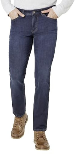 Paddock`s Herren Jeans Ranger Pipe - Slim Fit - Blau - Blue Black Soft Used, Größe:48W / 32L, Farbe:Blue Black Soft Used 5719