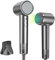 HEXTEK Hair Dryer, 500 Million Negative Ionic Hairdryer, High Speed Brushless Motor 150,000 RPM for 2min Fast Drying Lightweight Portable Travel Professional Blow Dryer for Women and Men(Gray)