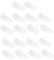 VALICLUD Nail Polish Varnish Covers Set 20pcs Armor Removal Tool Nail Art Accessories Manicure Kit