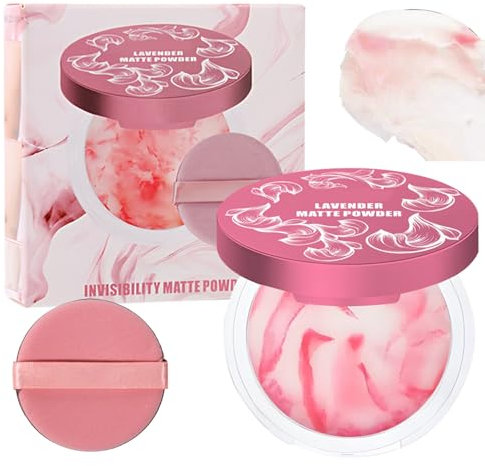 Oil Control Primer Balm, Matte Face Powder, Lightweight Waterproof Cosmetics, Concealer Foundation, Full Coverage Makeup Everyday Use on Oily Skin and Under Eye Areas for Women