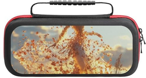 Nintendo Switch 2 Mapping Tragetasche​ | All-in-One ​Koffer Für Nintendo Switch​ Mit ​OLED Schutz​ & Platz Für 20 ​Spiele​ | Stoßfeste ​Switch Schutzhülle​ Mit Reißverschlussfach Für ​Controller, ​Kon