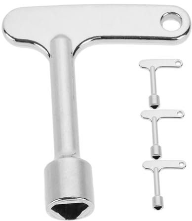 STOBAZA 4pcs Triangle Garbage Bin Keys Zinc Alloy Trash Can Lock for Outdoor Utility Locks Residential Community Public Area Use