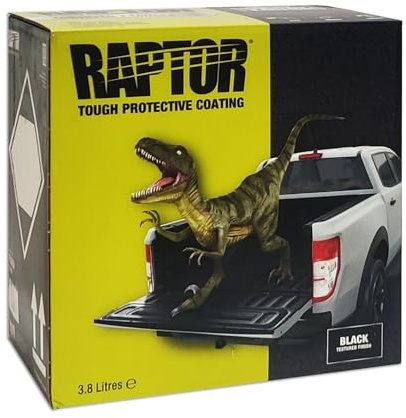 DISPIVAL Pintura Raptor 2K Kit Negro 4 Lt