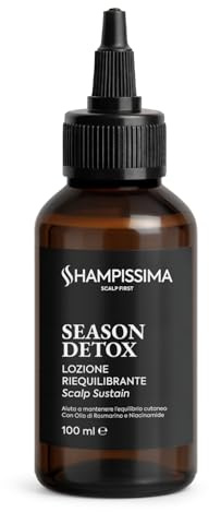 Shampissima Professional, Lozione Riequilibrante Cuoio Capelluto, Trattamento per Cute Grassa e Capelli con Eccesso di Sebo, Ideale per la Cura del Cuoio Capelluto, 100 ml