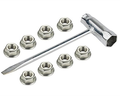 OxoxO Combination Screwdriver and Wrench Chainsaw Scrench 13mm x 19mm With Bar Nut Compatible with Husqvarna 345 390 395 288 281 181 340 575