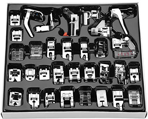 32 PCS Pieds-de-biche de Machine À Coudre Domestique Pied Presseur DIY Couture Marche Pied Presseur Ménage Machine À Coudre Accessoire