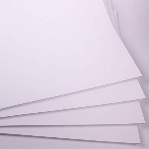 BCreativetolearn Weiß A2 Bastelkarton, 180 g/m², 50 Blatt