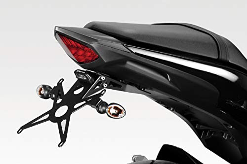 Hornet 600 2011/14 - Kit Kennzeichenhalter (R-0685) - Einstellbare Nummernschild Halter - inkl. LED und Hardware-Bolzen - Motorradzubehör De Pretto Moto (DPM Race) - 100% Made in Italy