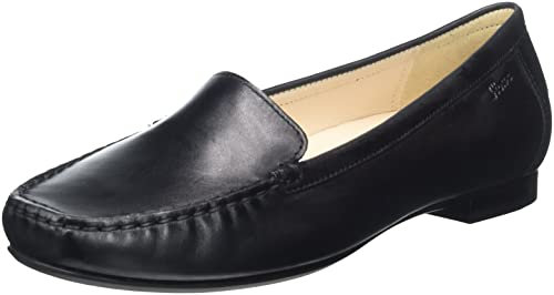 Sioux Damen ZALLA Mokassin, Schwarz, 37.5 EU