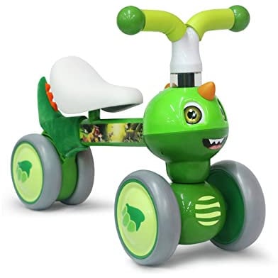 XIAPIA Baby Balance Bike 1 2 3 Years Old Boys Girls Toddler Ride on Toys for 1 Year Old Baby Trike Garden toys 1 st Birthday Gift for Girls Boys Bike Walker No Pedals (Dinosaur)