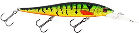 Westin Jerkbite MR 11cm 15g Suspending - Wobbler, Farbe:Firetiger Flash