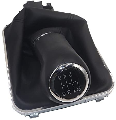 Pomo Adaptador Palanca para Opel para Vauxhall para Zafira B 2005 2006 2007 2008 2009 2010 2011 2012 2013 2014 Palanca De Cambios De Coche Palanca Gaitor Boot Pomo Palanca Cambios (Color : 6 velocida