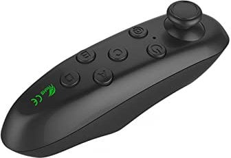 Naroote BT VR Controller, VR Controller BT 3.0 Precision Control Lightweight Portable For Game For Music For Movie (Black)
