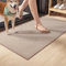 COLOR&GEOMETRY Dirt Trapper Door Matts Indoor 43.5x75 cm, Indoor Door Mat Non Slip, Front Door Mat Heavy Duty, Absorbent Doormats Inside for Entrance, Muddy Paws, Khaki (Rolled-up NO Creases)