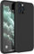 Mixroom - Cover Custodia Case per iPhone 15 PRO Protezione Copre Fotocamera in Silicone TPU Opaco con Bordi Piatti Colore Nero