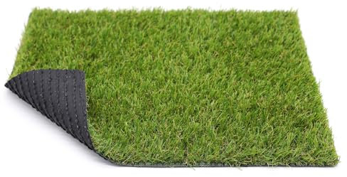 BONERVA | Césped Artificial GARDEN PLUS | Alturas: 22mm y 30 mm | Varias Medidas | Ideal para jardín, terraza, patio y balcón | Uso Decorativo y funcional (1x4 Metros, 22, Milímetros)