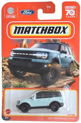 Matchbox 2022 Ford Bronco Sport, 70 Baujahr 10/100
