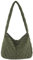 Makukke Cord Umhängetasche Damen Groß Shopper Tasche Schultertaschen Crossbody Bag für Arbeit Büro Reisen Einkaufen Schule，Grün Tasche
