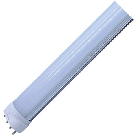 Maiskolben geführt 2G11LED Lampe 22W 535mm 2G11 Horizontale Steckerlampe 20W Kühle Weiße Lampe Transparente Abdeckung 2G11 mit Superhell (Size : Warm white 3000K)