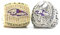 haobook NFL Championship Ring Set 2000 2012 Super Bowl Champion Ringe Rugby Geschenk für Fans Männer Frauen Jungen Väter Freunde