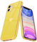Teageo Kompatibel mit iPhone 11 Hülle, Süße Herzmuster Mädchen Handyhülle Luxuriös Galvanisierte Weich TPU Kameraschutz Kratzfest Stoßfest Schutzhülle Bumper Phone Case für iPhone 11, Gelb