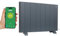 Adept E-RAD Smart Electric Radiator with WiFi Smartphone Control - Plug-In Electric Aluminium Heater with Adjustable Temperature and Digital Display - 1500W - Anthracite