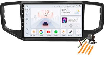 Autoradio Stereo Android 13.0 Navi für V-W Amarok 2016-2022 Sat GPS Navigation 10.1 Zoll Cartablet DVD Multimedia Player FM BT Receiver mit Carplay 4G 5G WiFi SWC,Y400s