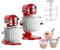 Accesorio para máquina de helados para batidora KitchenAid con 3 tazas de helado compatible con batidoras de 4.5 cuartos o más grandes, 2 cuartos de galón de yogur congelado, helado helado y sorbete