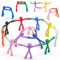 Grtard 10 Pack Fridge Magnetic Men, Mini Magnetic People, Small Colorful Magnets Fridge, Funny Magnets Flexible Magnets Fun Magnet for Whiteboard, Cute Magnet for Fridge, School, Office