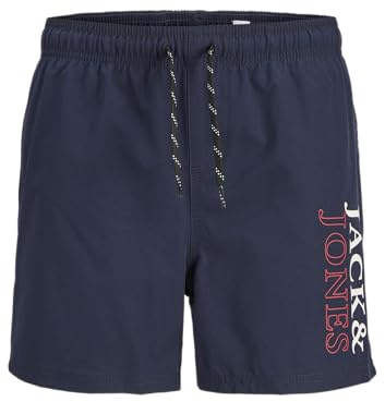 Jack & Jones Herren Jpstmaui Jjswim Double Logo AKM Sn Jnr Jpstmaui Jjswim Double Logo AKM Sn Jnr (1er Pack)