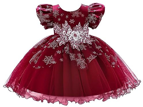 Generico Vestito Elegante Bambina 12 Mesi Tutine Neonata 0 3 Mesi Completo Bambina 6 Mesi Salopette Lana Neonato Tuta Halloween Bambino Felpa Neonato 3-6 Mesi Maglioncino Natale Bimbo 2 Anni