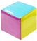 HUANGGG Lernwürfel, Taschenwürfel, Spielwürfel für Klassenzimmer, 10 cm, Schaumstoff, Hexaeder, Bunt, Robust, Lehrreich