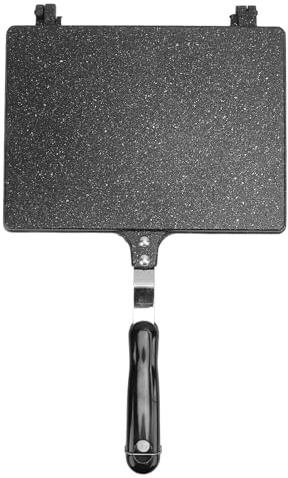 Toster de Sándwich Manual, Parrilla de Estufa Panini Panini Pan Pan sin Pegar para la Cocina en Casa