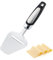 Pala de afeitar de queso resistente, cortador de queso de acero inoxidable y servidor de pizza, herramienta de cocina multiusos para cortar pasteles, queso y postre, accesorio de cocina para uso