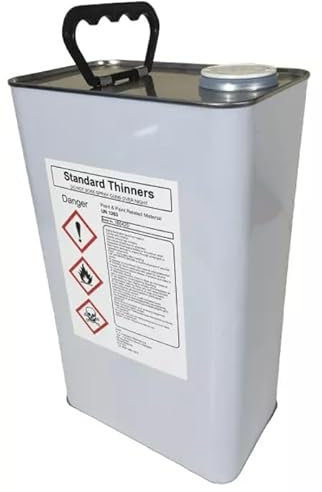 Standard 5 Litre Paint Thinner – Fast-Drying Solvent for Thinning Paints, Cleaning Brushes & Equipment – Ideal for Automotive, Industrial & DIY Applications