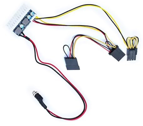 Iuhtrb 260W DC12V Power Adapter Board Intégration 24 Pin pour Les Ordinateurs Bureau