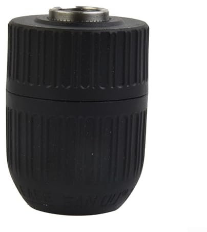 Mandrino autoserrante da 13 mm 1/2-20 UNF per trapani elettrici Trapano avvitatore senza fili con morsetti in acciaio temprato cambio rapido resistente di grado industriale nero