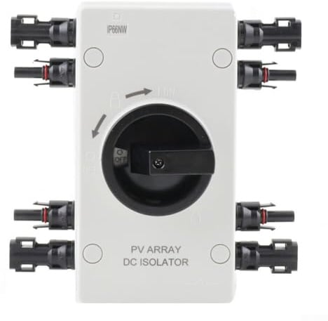 Photovoltaik DC Schalter, Solar Photovoltaik DC Schalter, 32A 1000V für Solar-PV-Anlagen, mit IP66 wasserdichtem Gehäuse