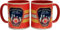 Tasse New York City Fire Department mit Standard-Emblem, two-tone red